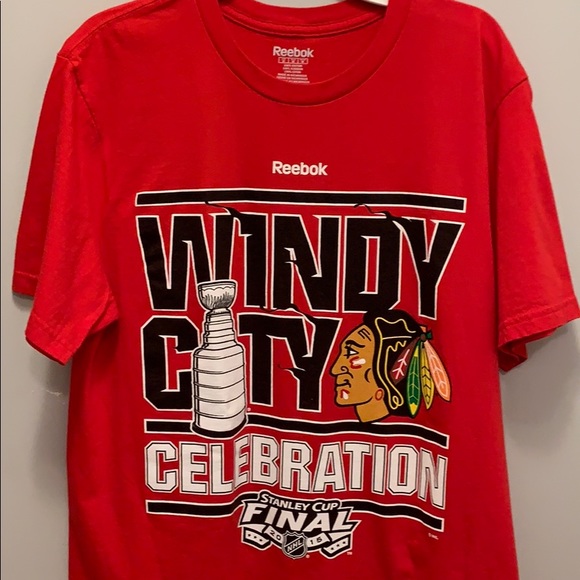 Reebok Other - Chicago Blackhawks 2015 championship t -shirt.
